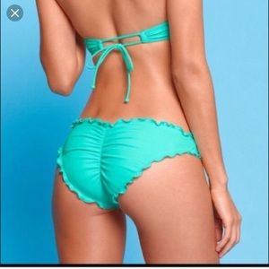 Victoria’s Secret “Ruffle Cheeky” Bikini Bottoms